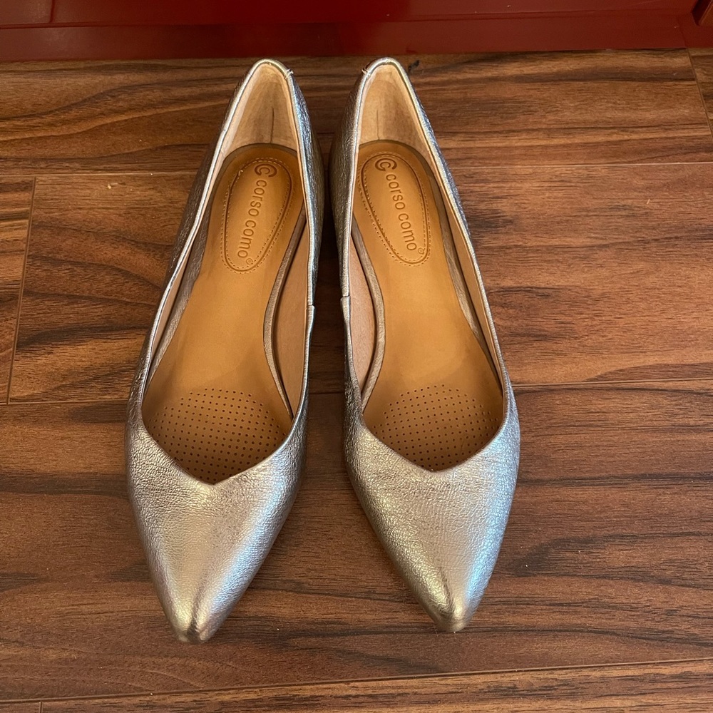 Corso Como Gold Shoes
